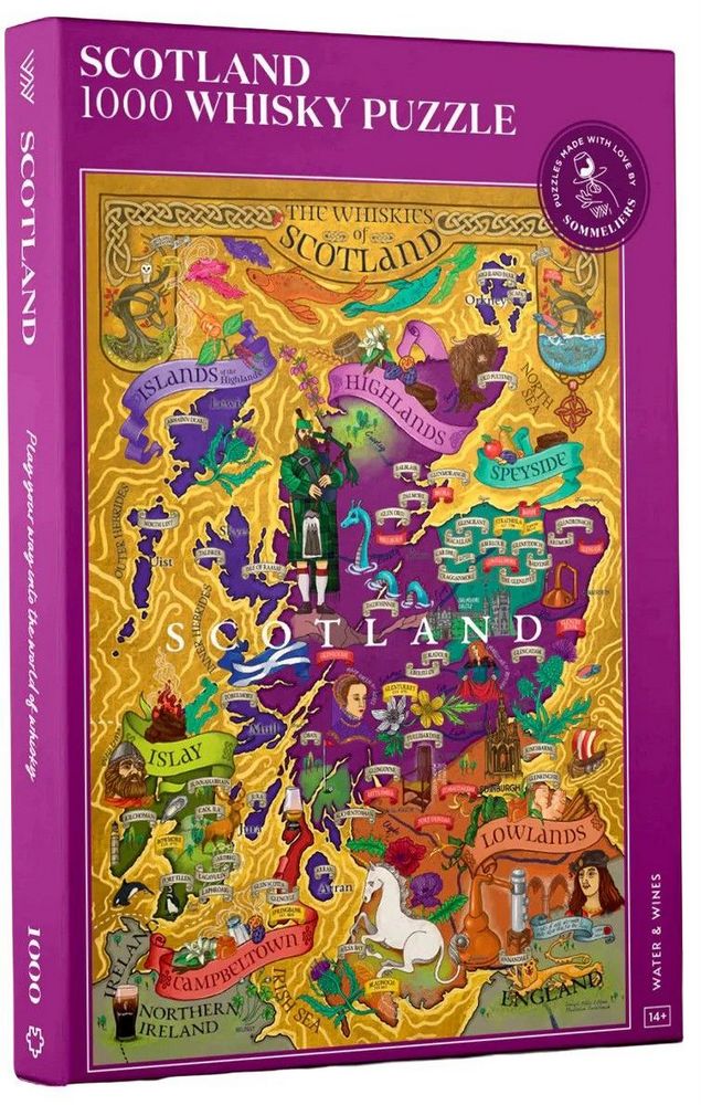 Whisky: Skotland, 1000 brikker