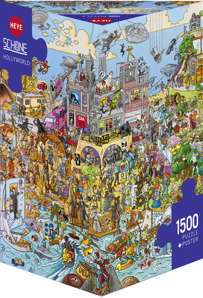 Schöne: Hollywood, 1500 brikker