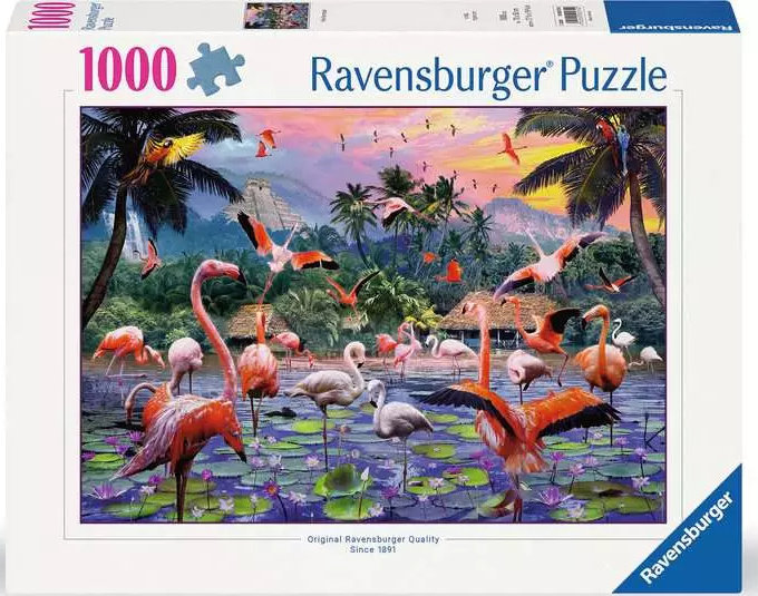 Flamingoer, 1000 brikker