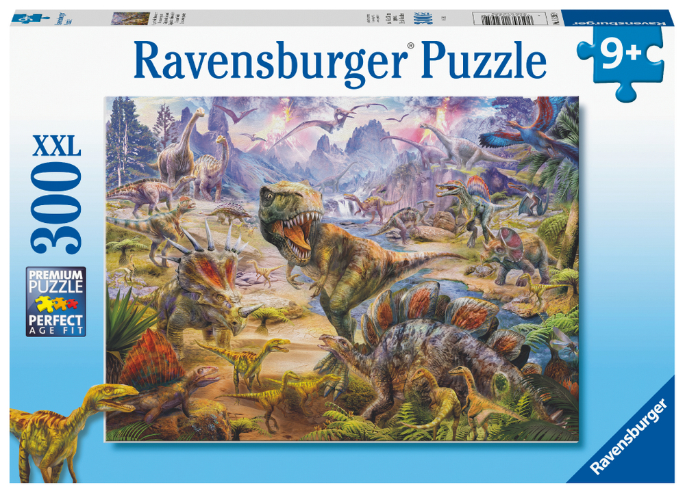 Ravensburger Puslespil - Dinosaurernes verden, 300 brikker