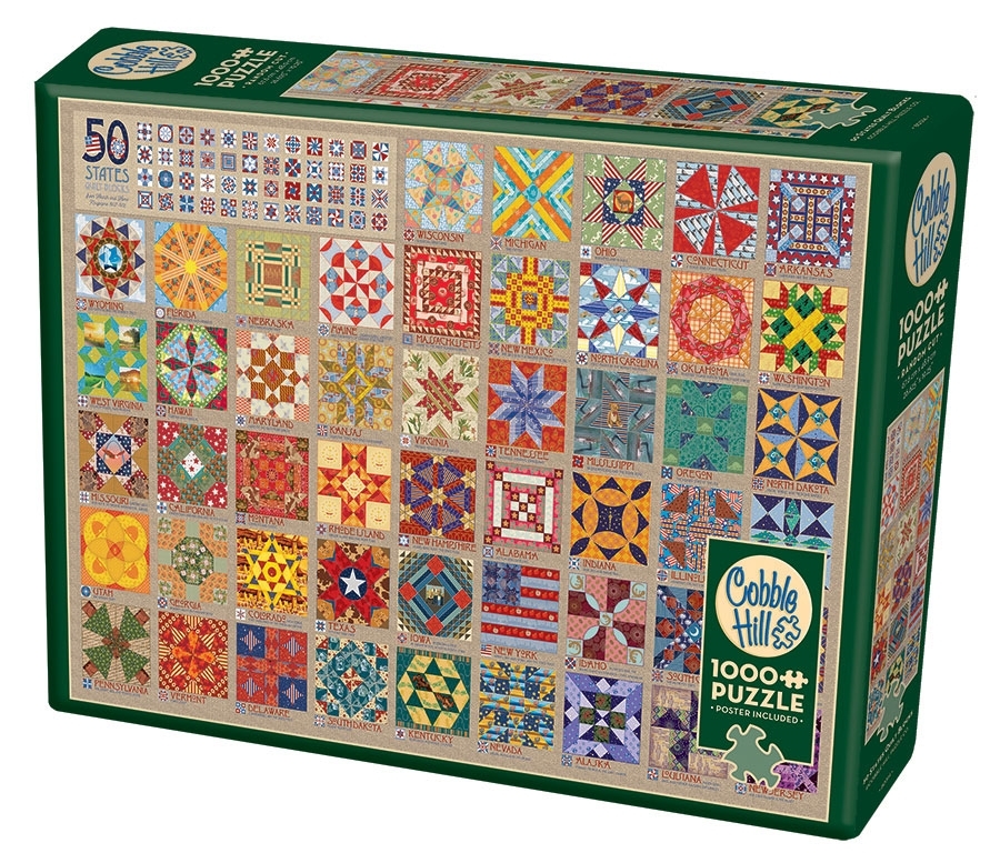 Patchwork: USA, 1000 brikker