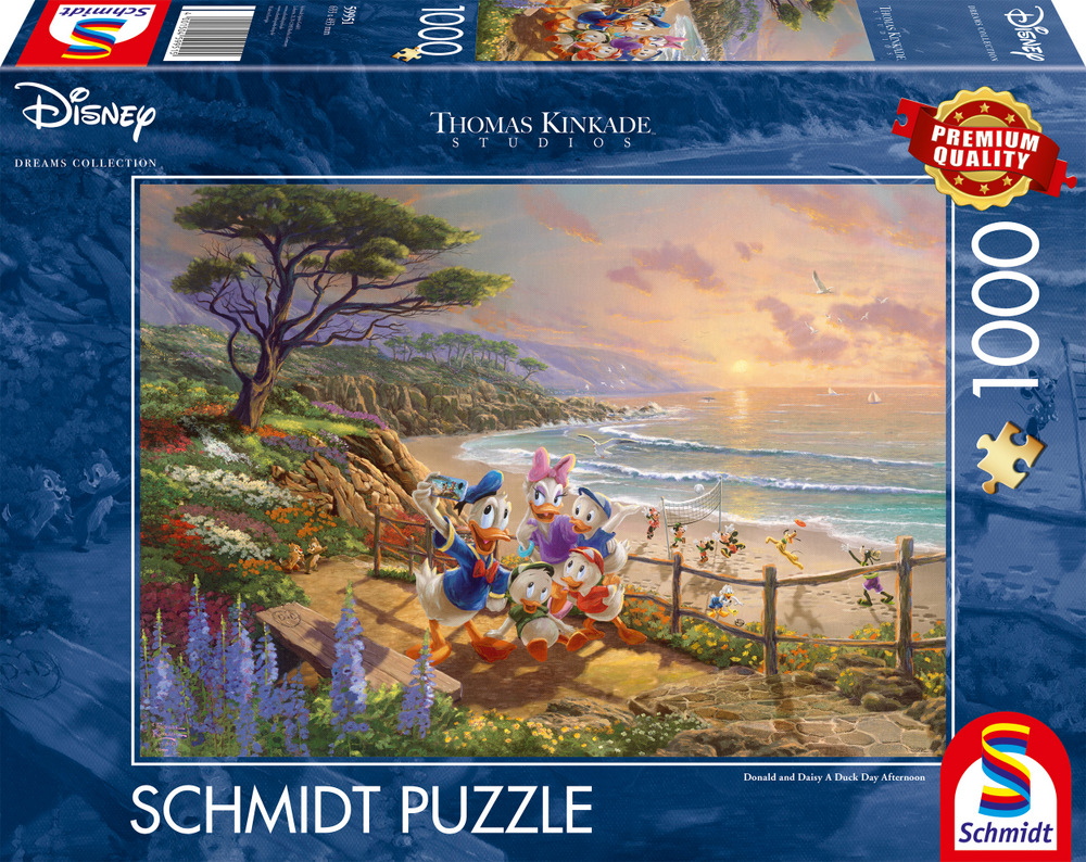 Disney: Kinkade - Anders og Andersine, 1000 brikker