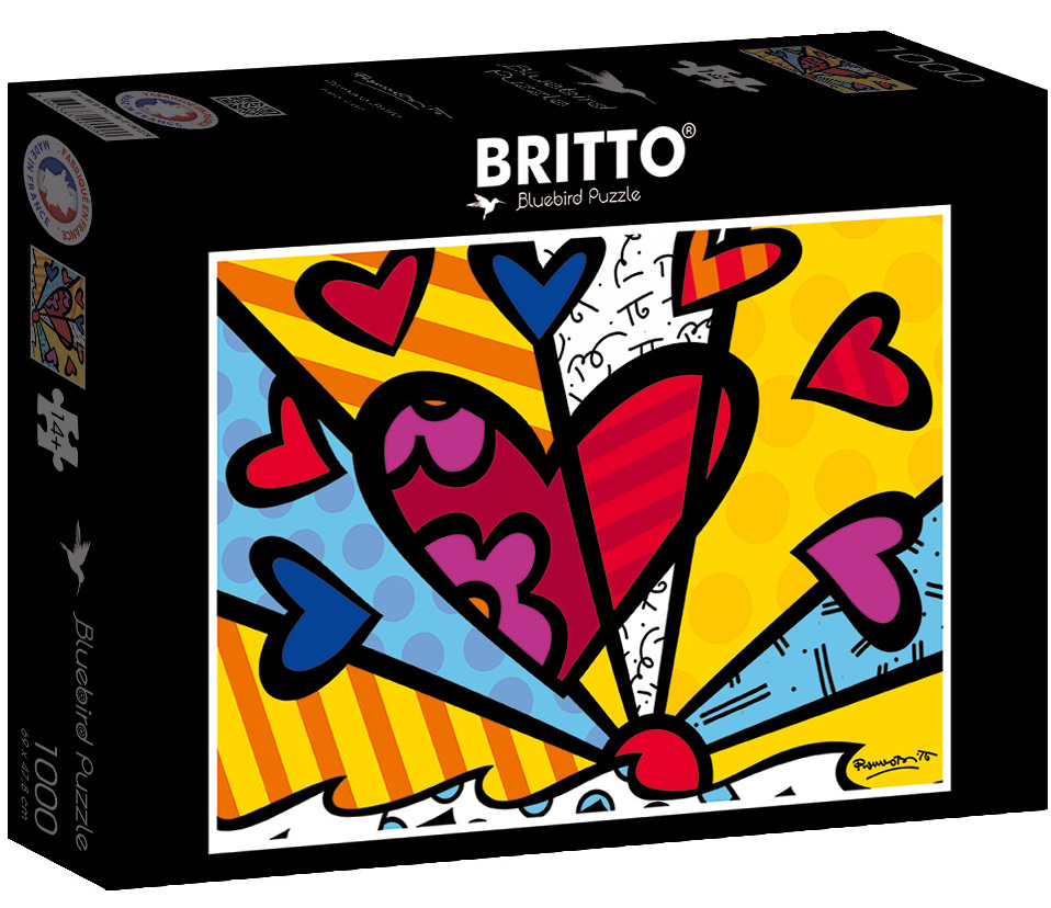 Britto: Solopgang, 1000 brikker