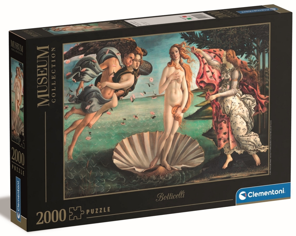 Botticelli: Venus' fødsel, 2000 brikker