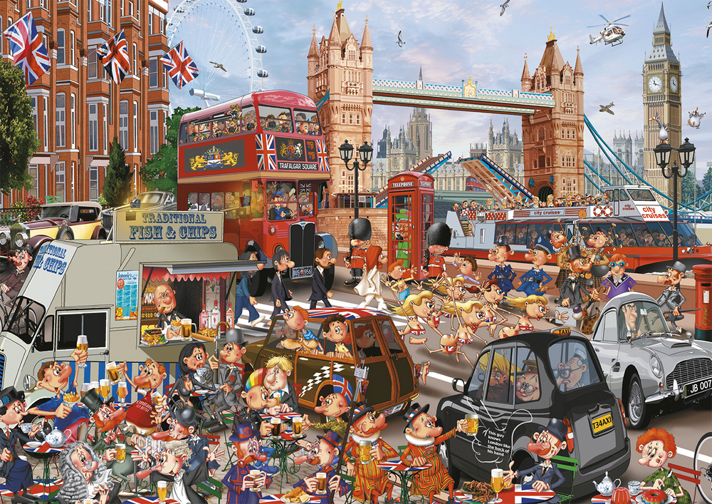 Ruyer: Tower Bridge, 1000 brikker