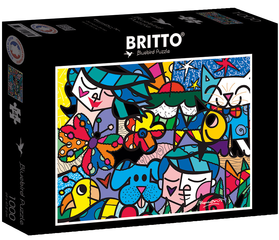 Britto: I haven, 1000 brikker