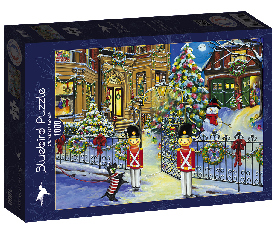 McIntyre: Julehygge foran huset, 1000 brikker