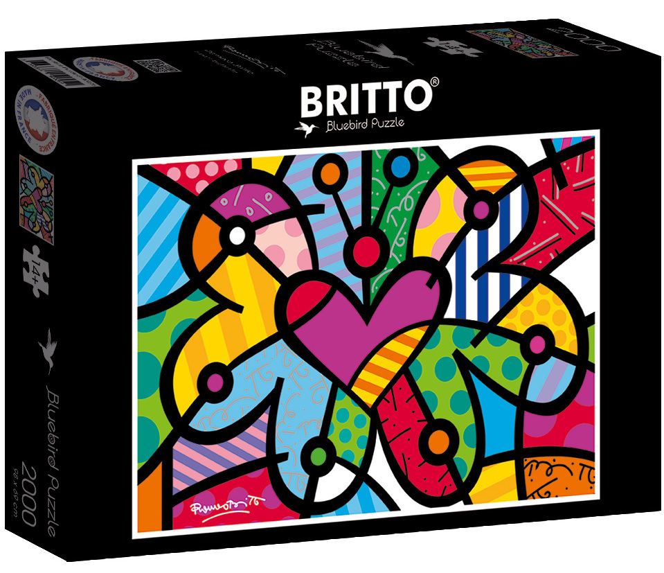 Britto: Hjertets sommerfugle, 2000 brikker