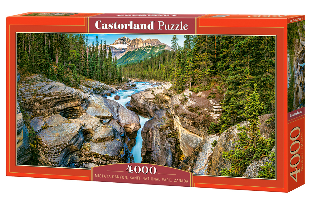 Canada: Mistaya Canyon - Panorama, 4000 brikker