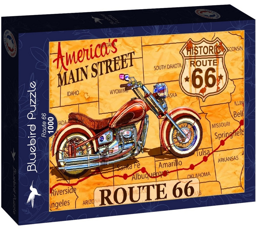 Route 66, 1000 brikker