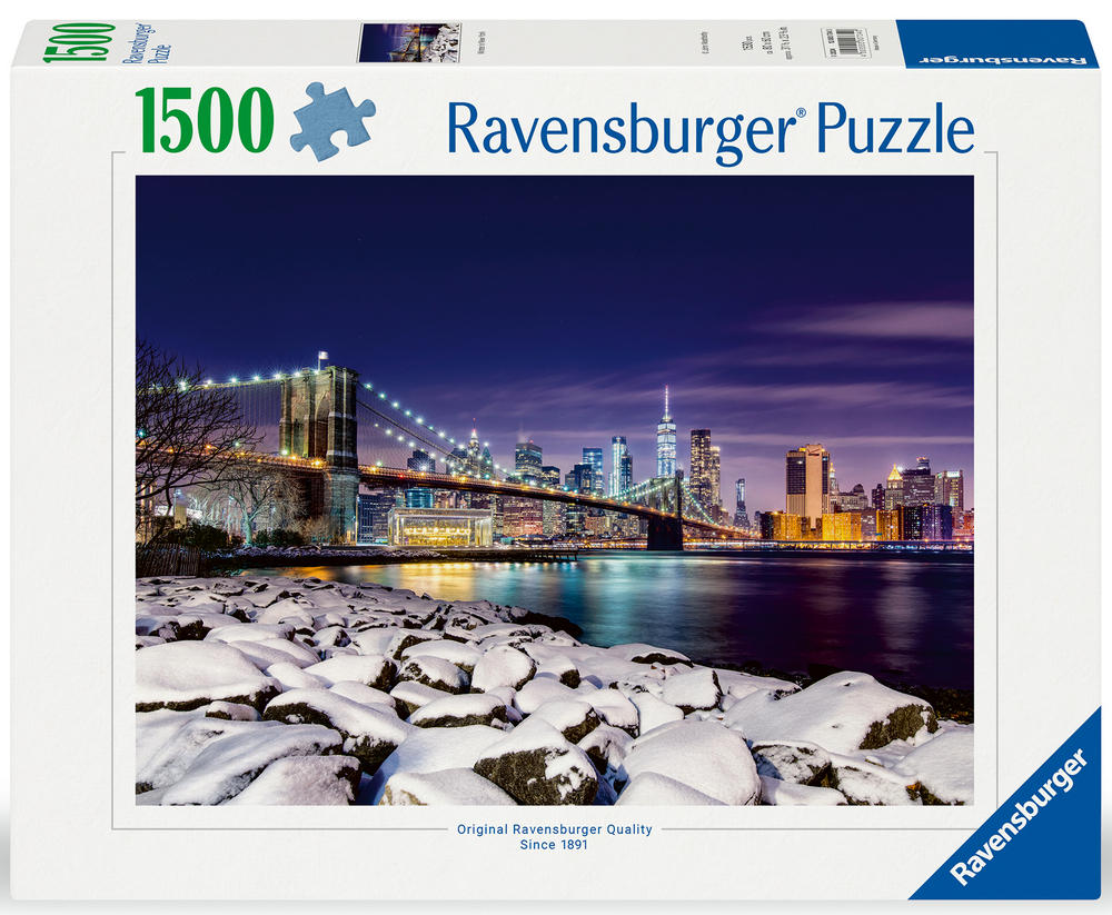 New York: Vinter, 1500 brikker