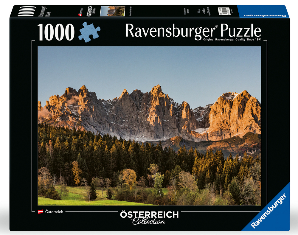 Østrig: Wilder Kaiser, 1000 brikker