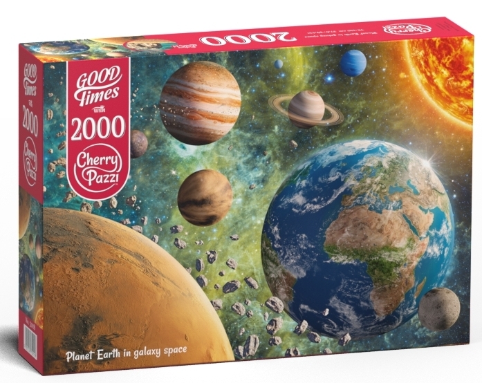 Udsigt til Jorden, 2000 brikker