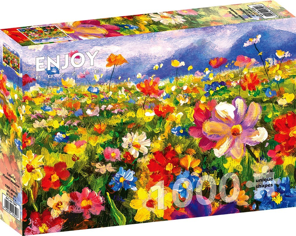 Blomsterhavet, 1000 brikker