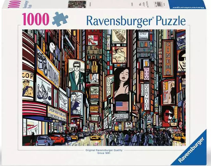Farverige New York, 1000 brikker