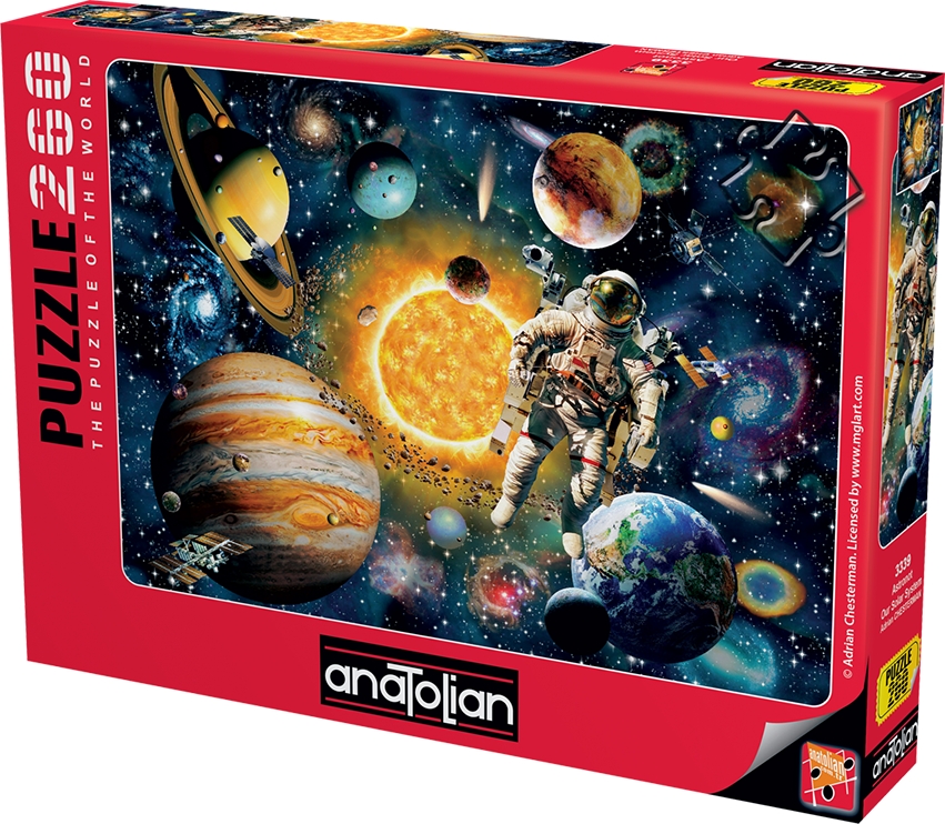 Chesterman: Astronauten, 260 brikker