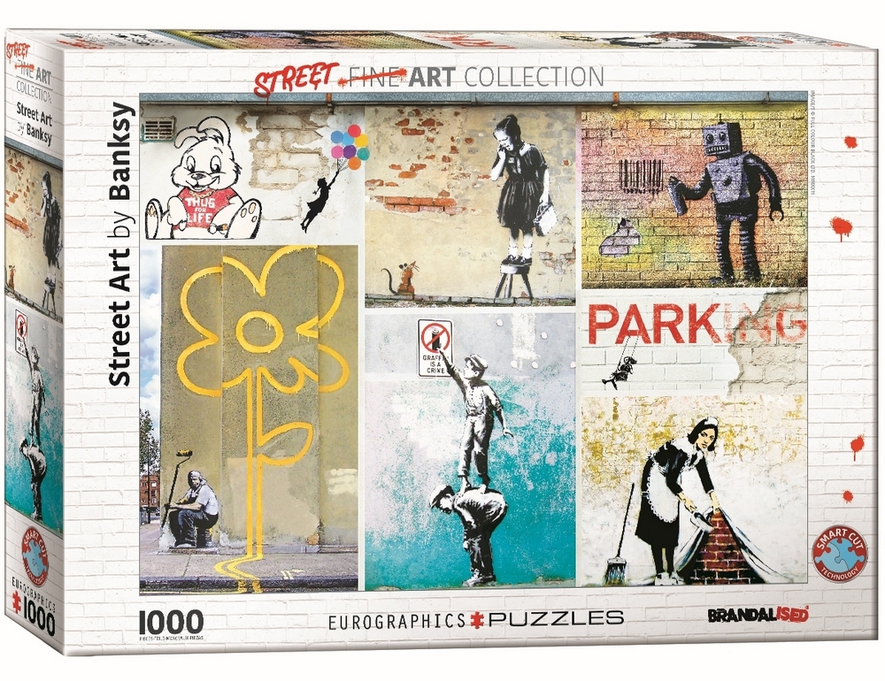 Banksy: Collage, 1000 brikker