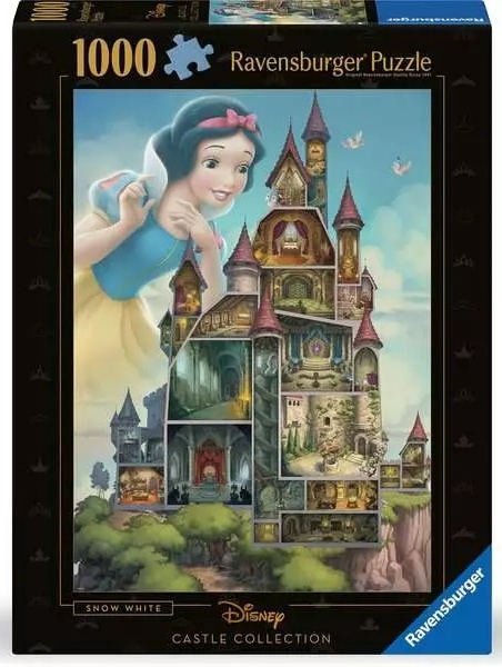 Ravensburger Puslespil - Disney slotte: Snehvide, 1000 brikker