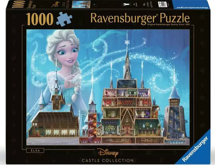 Ravensburger Puslespil - Disney slotte: Elsa, 1000 brikker