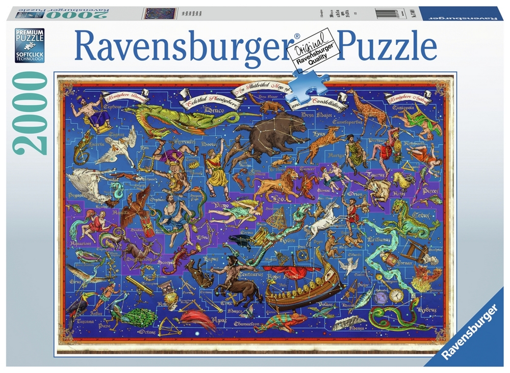 Ravensburger Puslespil - Stjernehimmelen, 2000 brikker