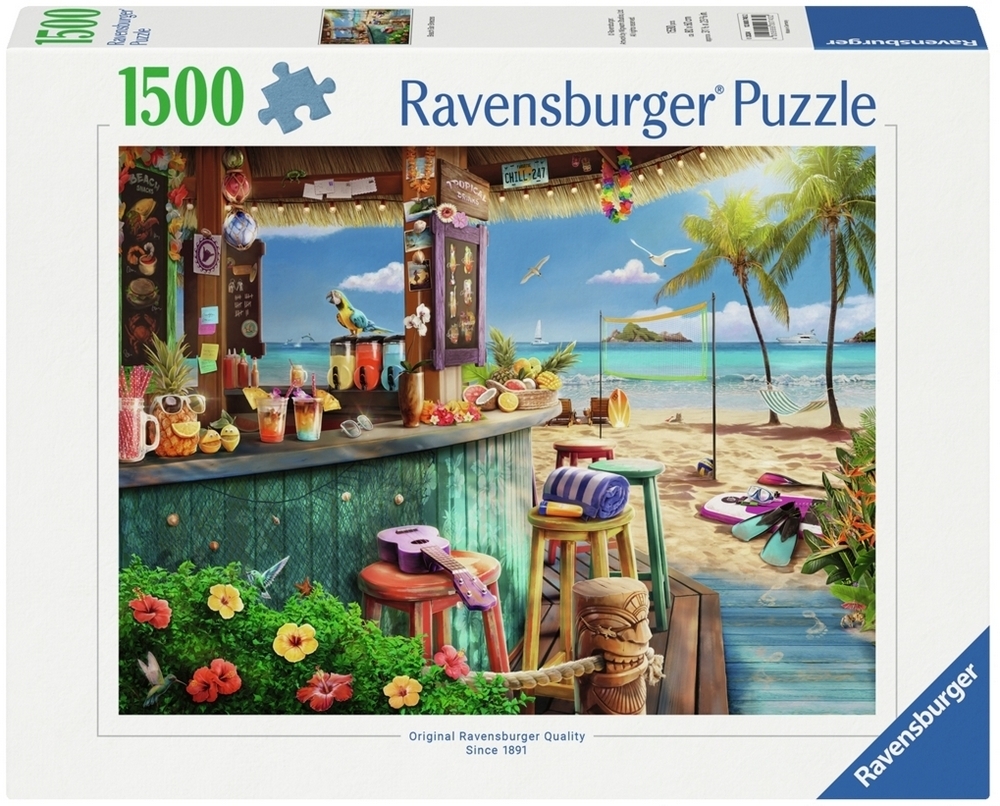 Ravensburger Puslespil - Baren på stranden, 1500 brikker