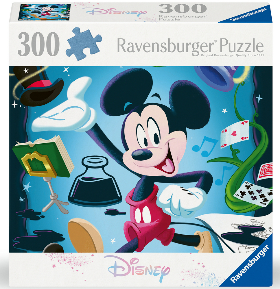 Ravensburger Puslespil - Disney: Mickey Mouse, 300 brikker