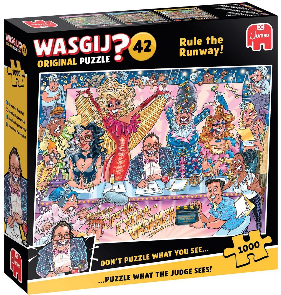 Wasgij Puslespil - Original 42: Scenen er din!, 1000 brikker