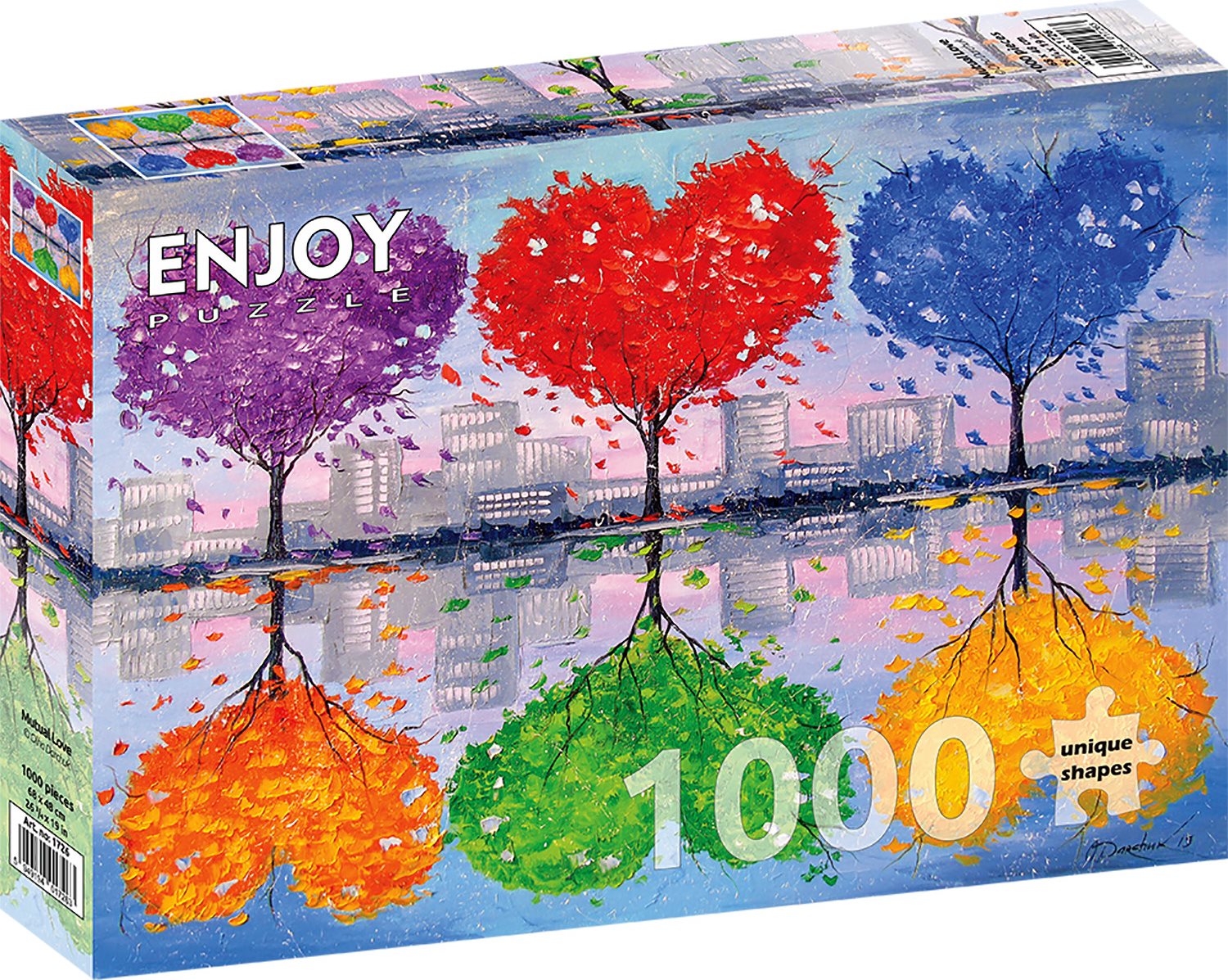 Når kærligheden blomstrer, 1000 brikker