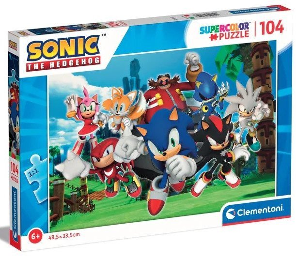 Sonic: I fuld fart, 104 brikker