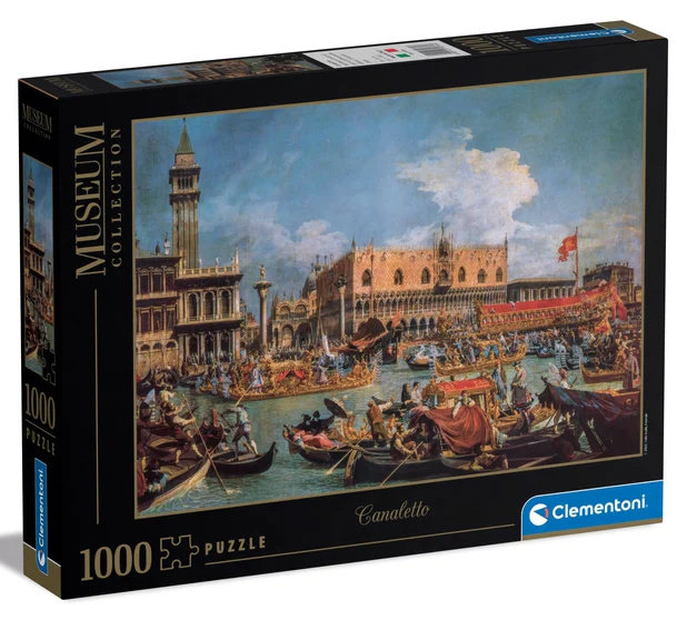 Canaletto: Return of the Bucintoro on Ascension Day, 1000 brikker