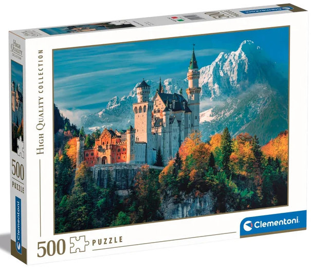Neuschwanstein slottet, Tyskland, 500 brikker