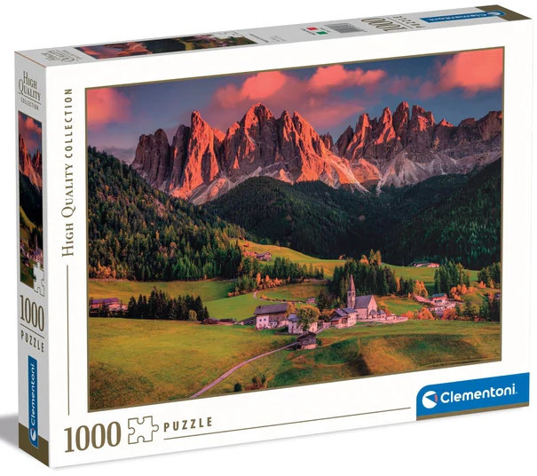 Italien: Dolomitterne i aftenlyset, 1000 brikker