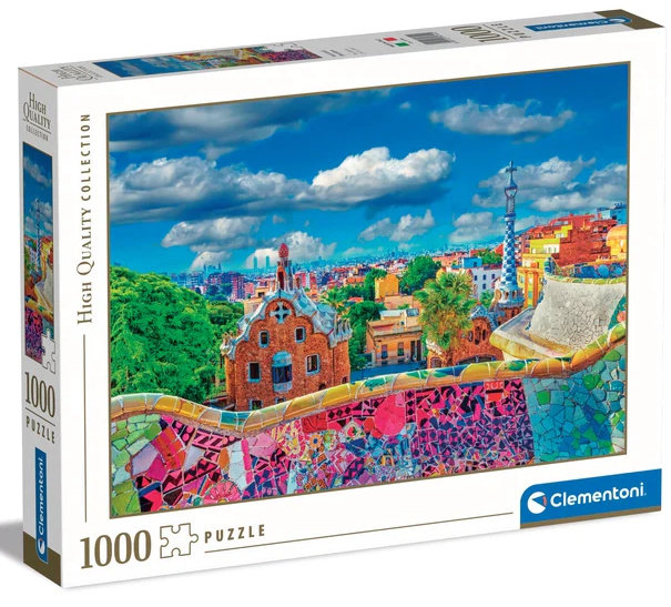 Park Güell, Barcelona - Spanien, 1000 brikker