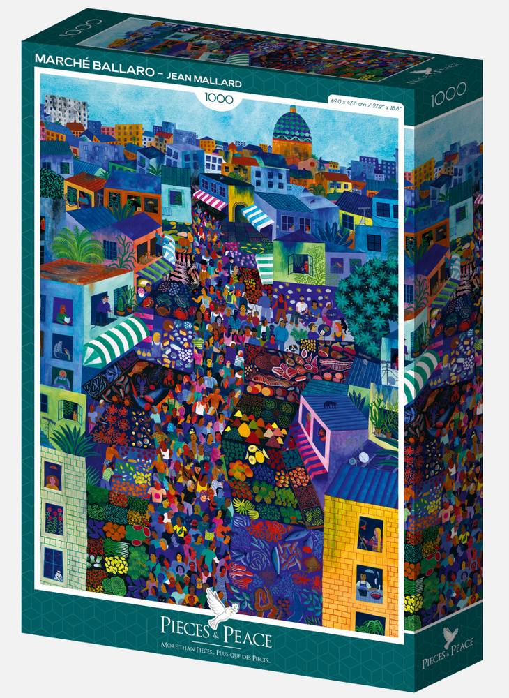 Ballaro Market i Palermo, 1000 brikker