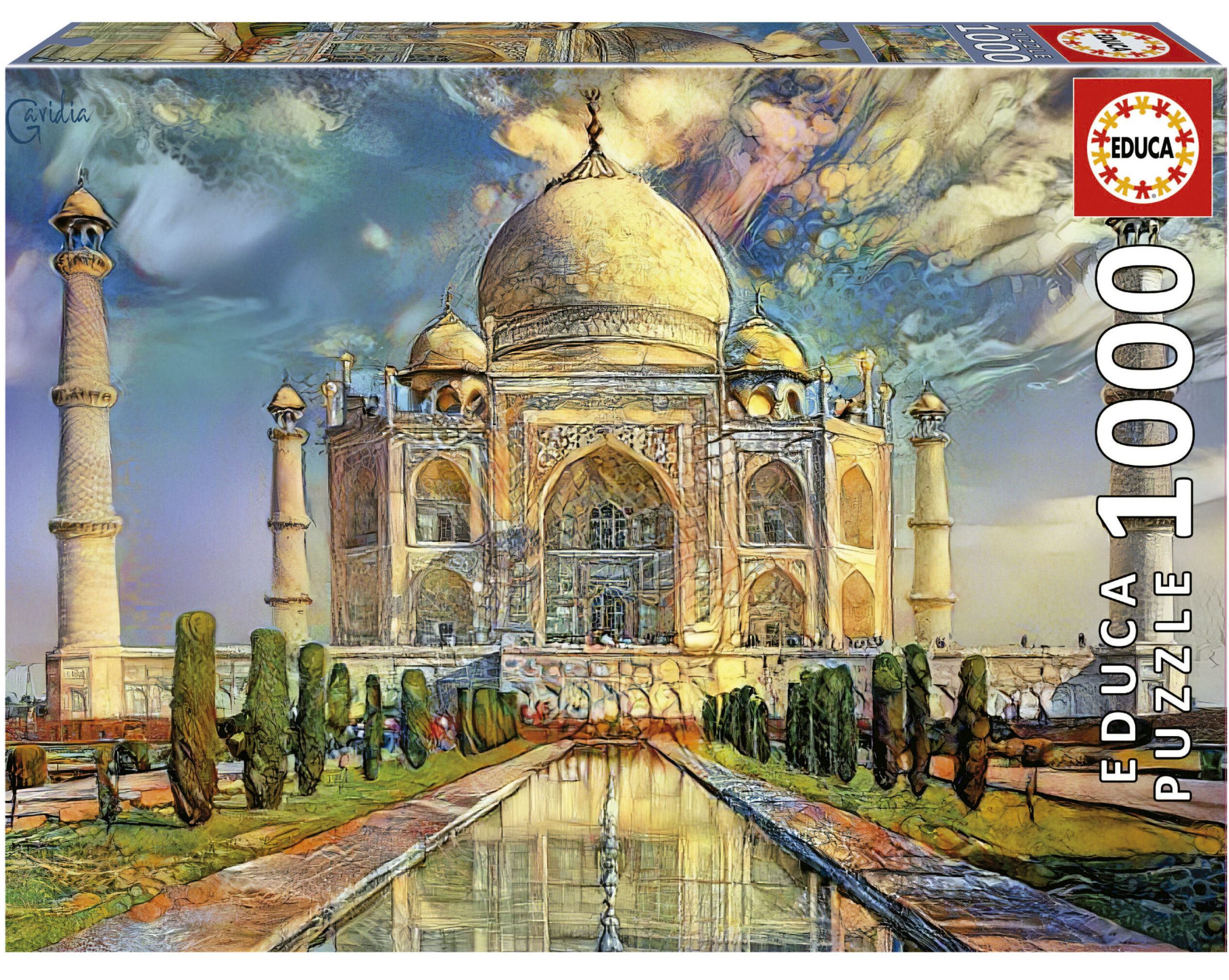 Gavidia: Taj Mahal, 1000 brikker