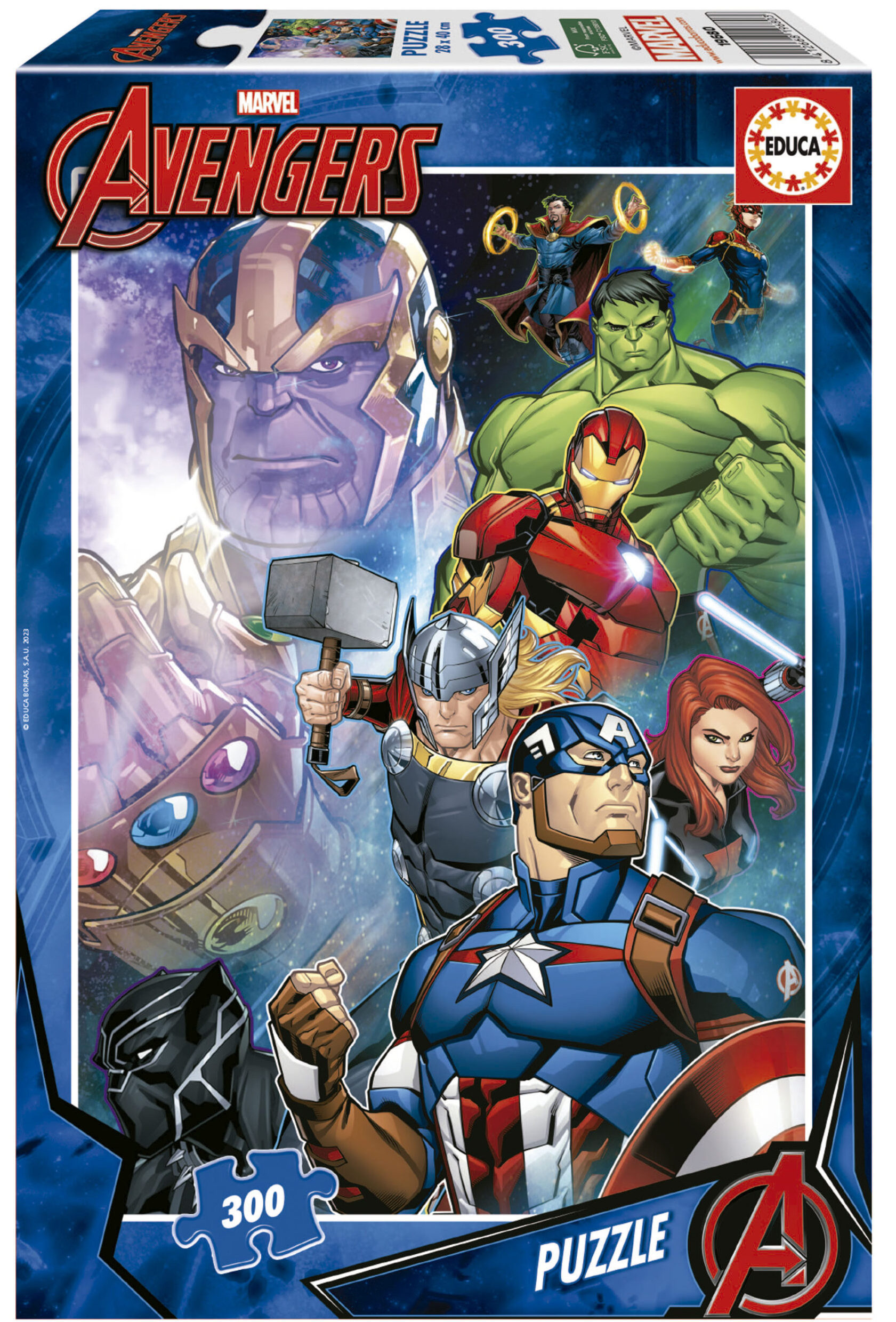 Marvel: Avengers, 300 brikker