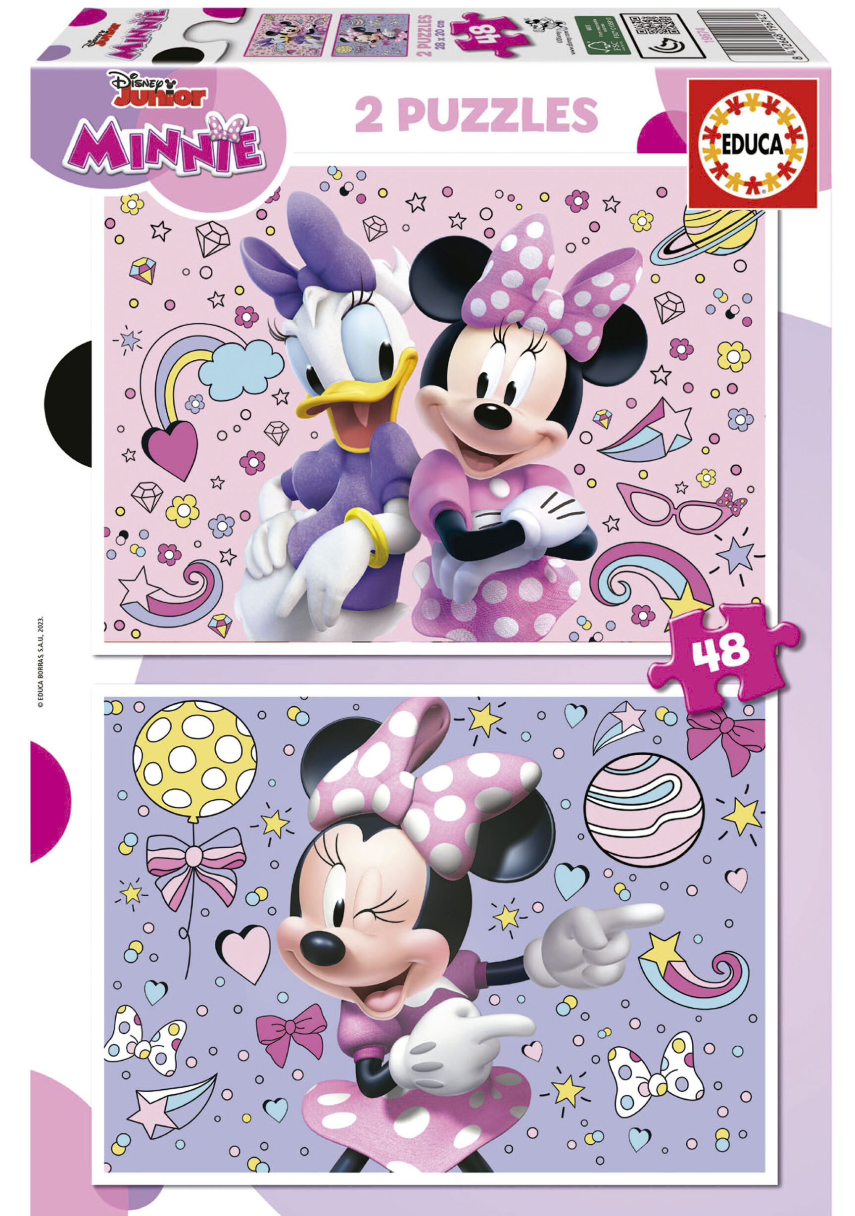Disney: Minnie Mouse, 2x48 brikker