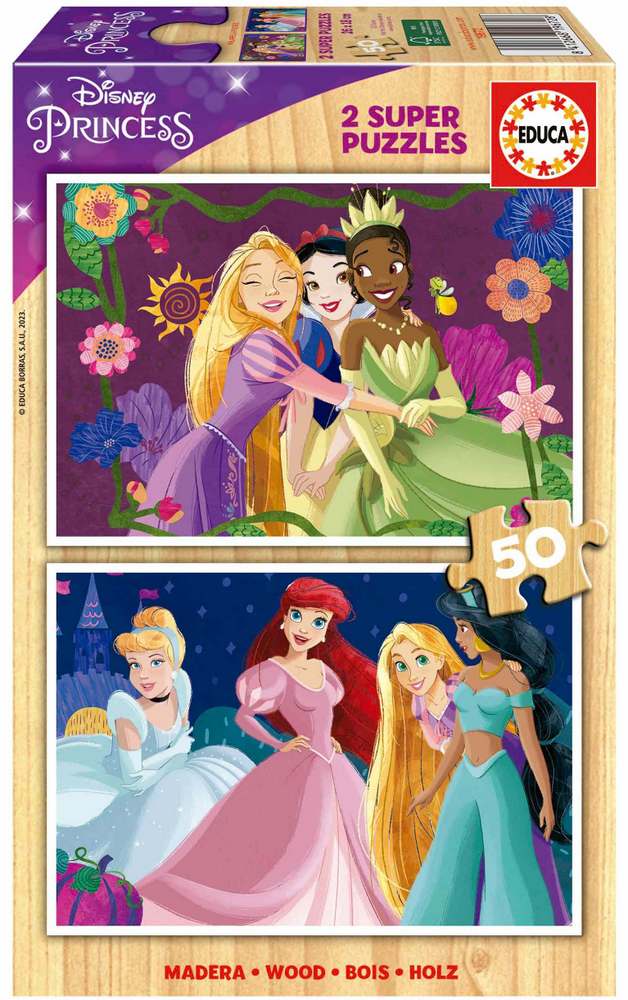 Disney prinsesser, 2x50 brikker