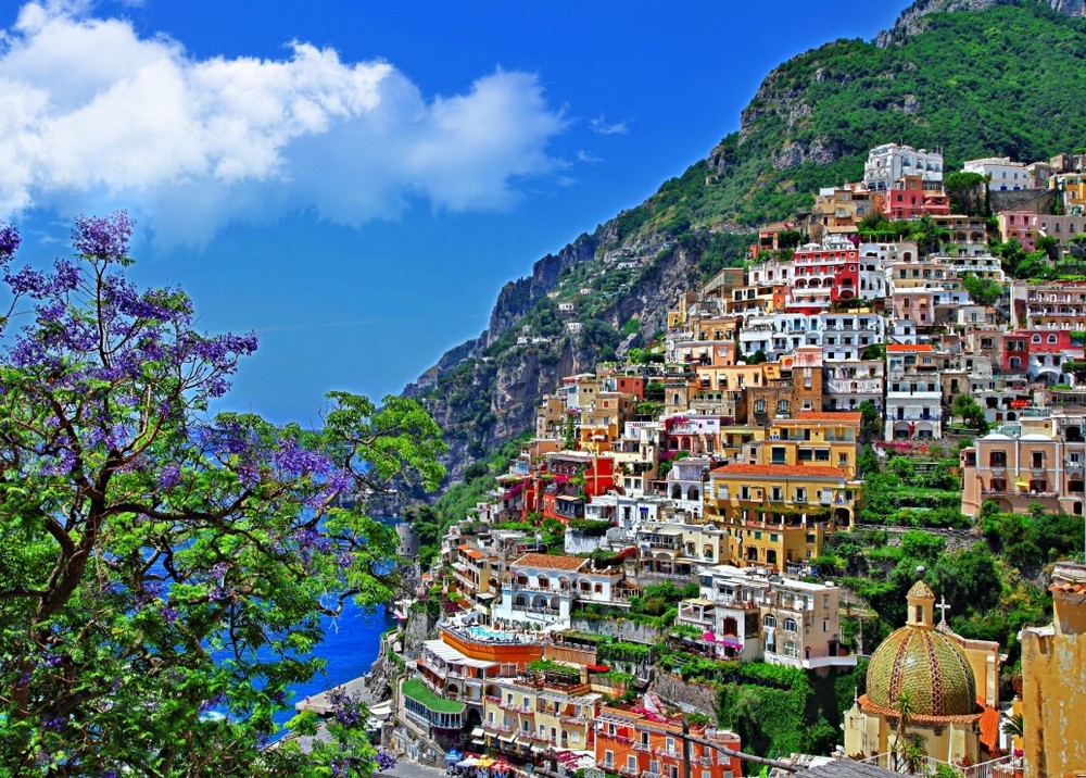 Italien: Amalfikysten, 500 brikker