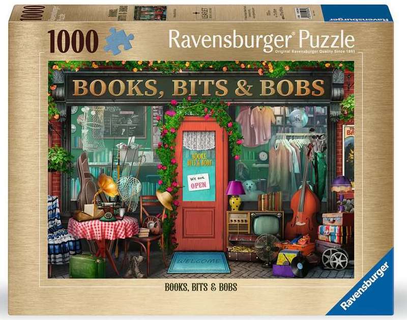 Ravensburger Puslespil - Byttepenge biksen, 1000 brikker