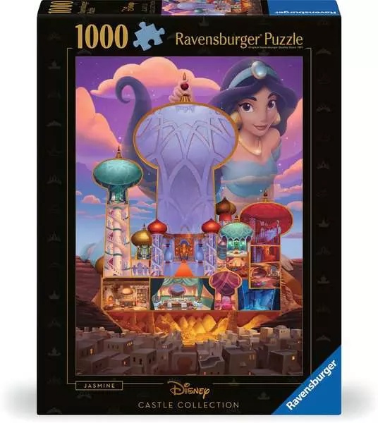Ravensburger Puslespil - Disney slotte: Jasmin, 1000 brikker