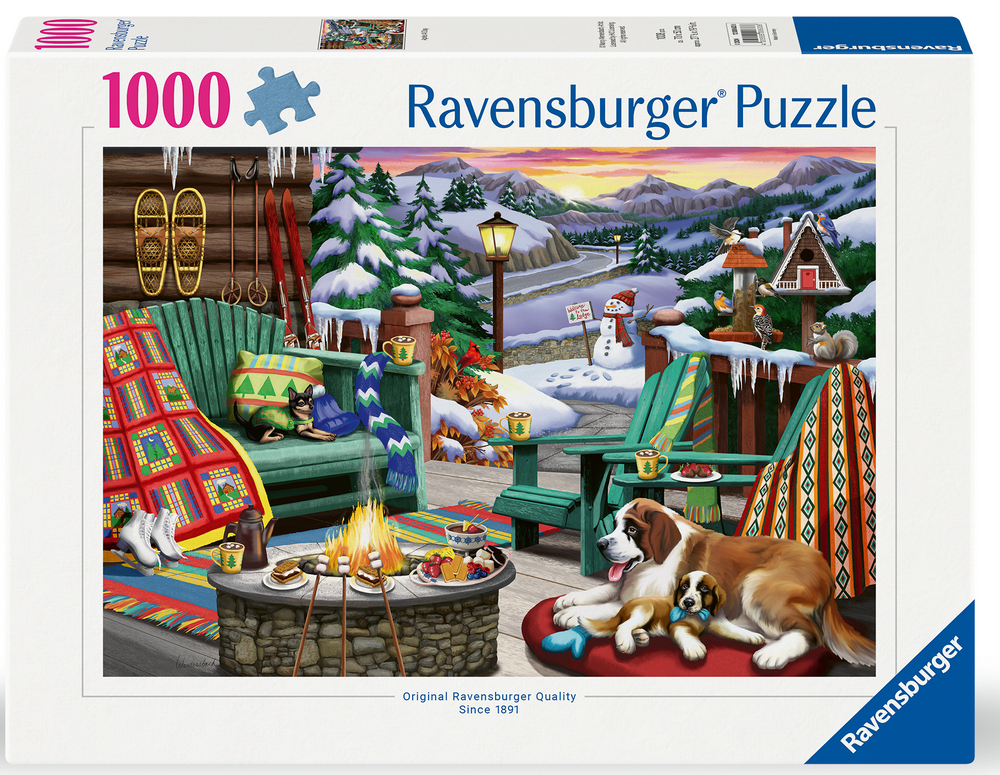 Ravensburger Puslespil - Wernersbach: Afterski, 1000 brikker