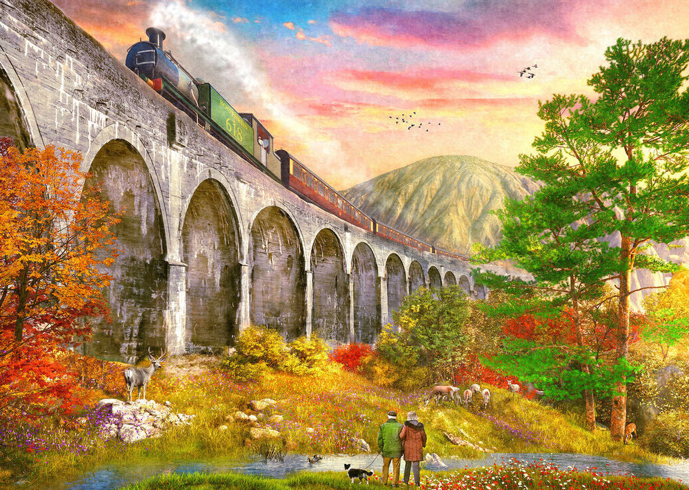 Davison: Glenfinnan viadukten, 1000 brikker