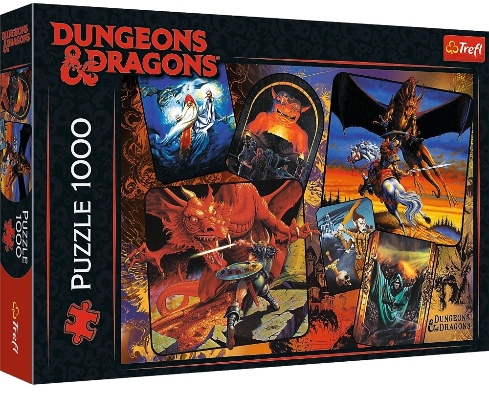 Dungeons & Dragons: Collage, 1000 brikker