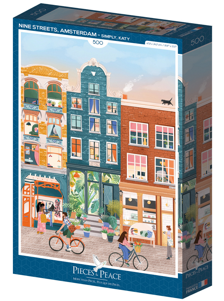 Amsterdam: De 9 gader, 500 brikker