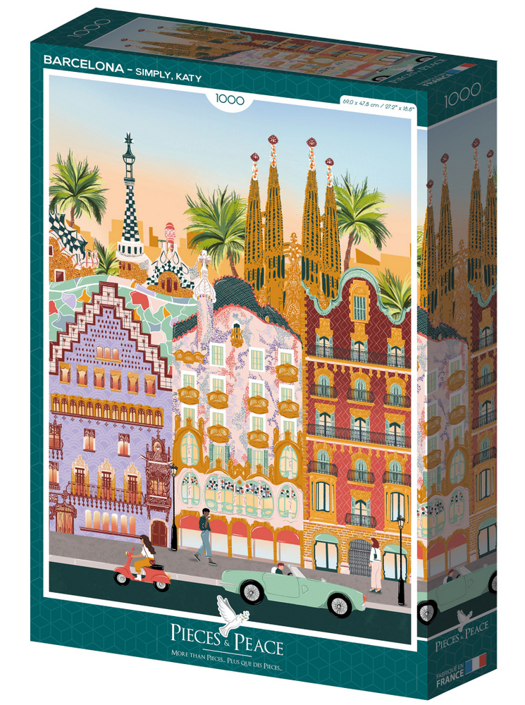 Barcelona, 1000 brikker
