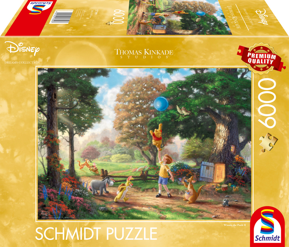 Disney: Kinkade - Peter Plys, 6000 brikker