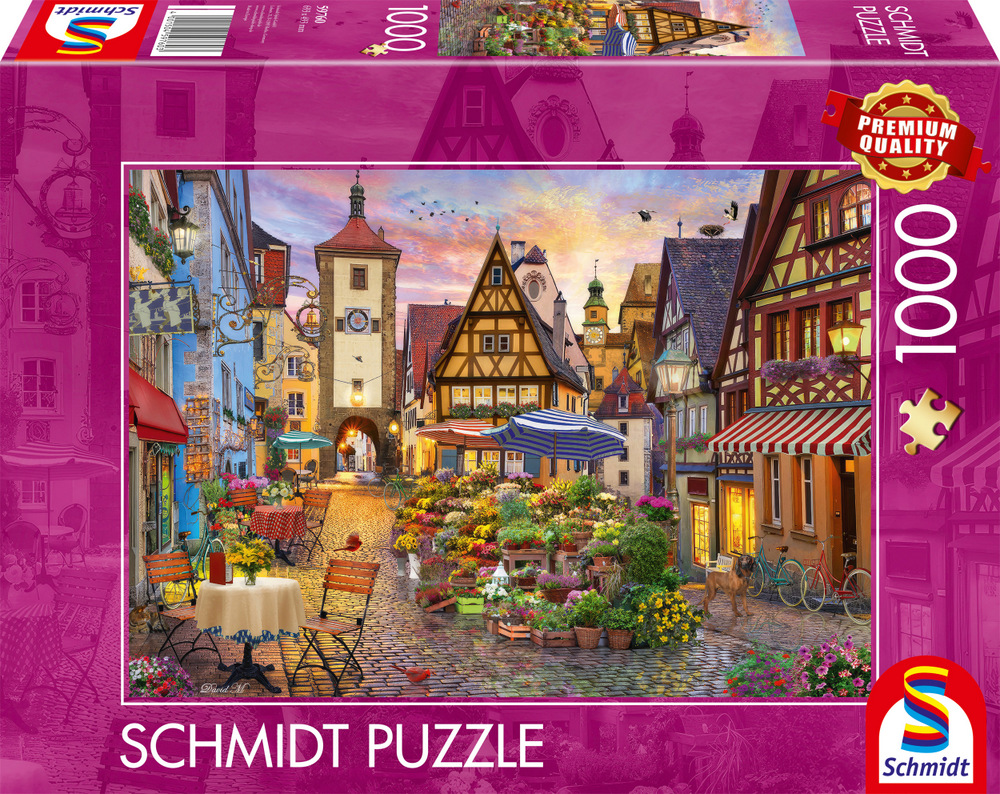 Maclean: Tyskland - Rothenburg ob der Tauber, 1000 brikker