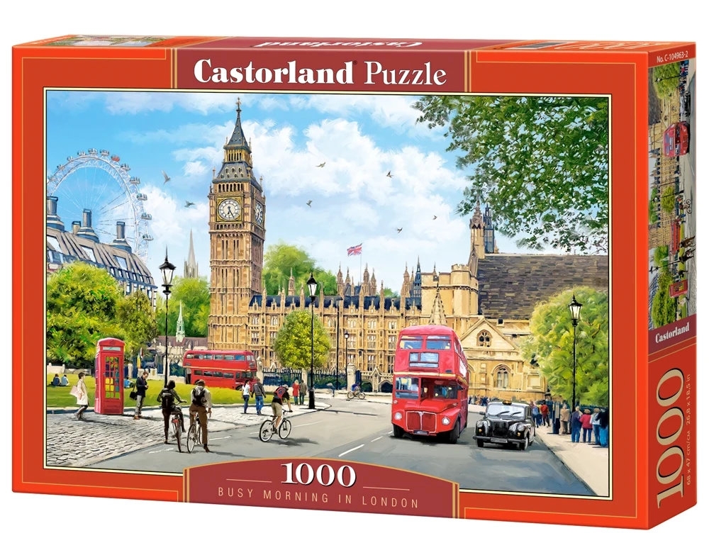 London om morgenen, 1000 brikker