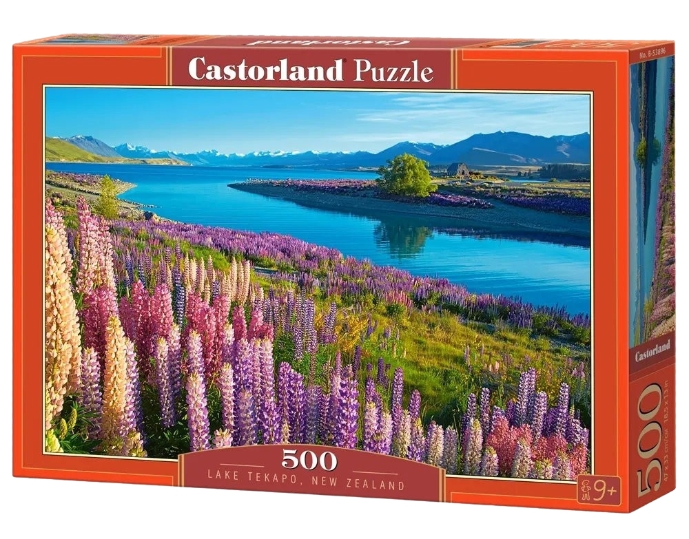 Lake Tekapo, New Zealand, 500 brikker